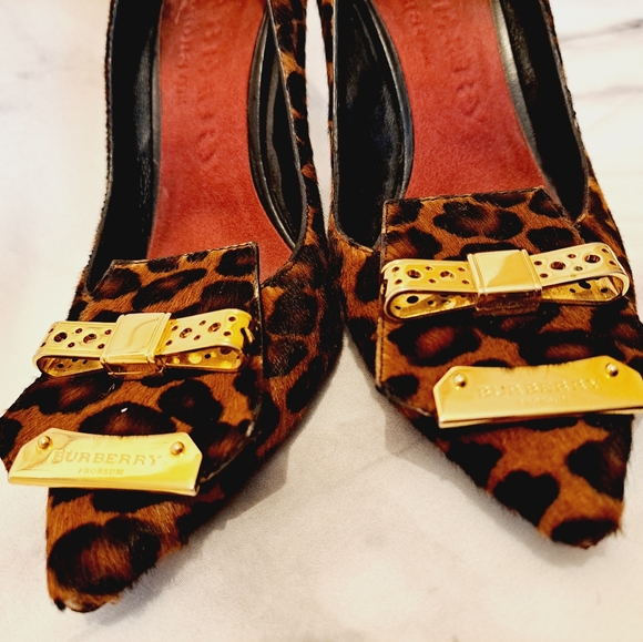 Burberry Prorsum Leopard Heels - Picture 3 of 9